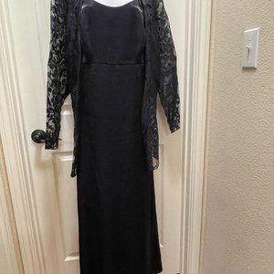 ONYX Nite Royal Blue Formal Evening Gown Party Dress With Jacket Plus Size 20